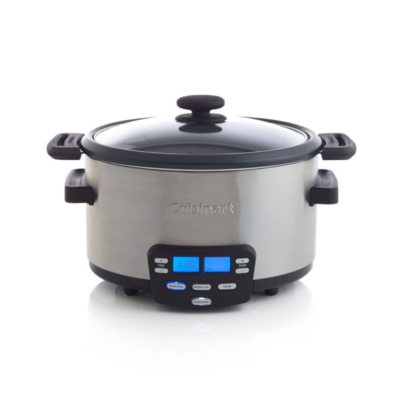 Cuisinart Cook Central 4-Qt. 3-in-1 Multicooker + Reviews | Crate & Barrel