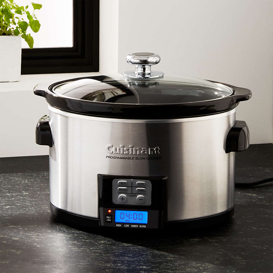Cuisinart 3.5-Qt. Digital Programmable Slow Cooker + Reviews | Crate & Barrel