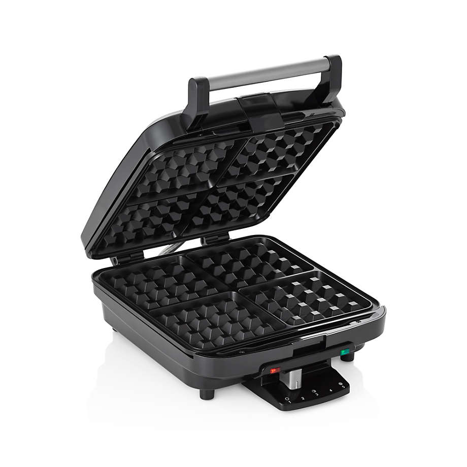 Crate&Barrel Dash ® Graphite Multi Mini Waffle Maker