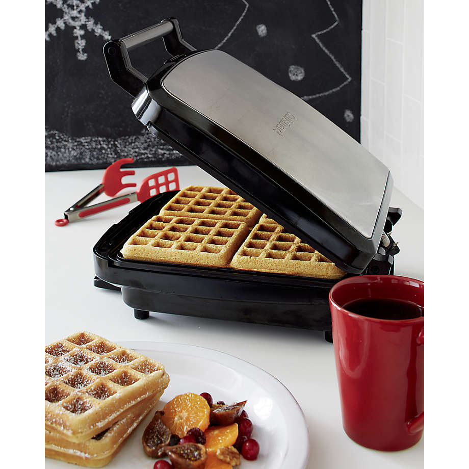 Crate&Barrel Dash ® Graphite Multi Mini Waffle Maker