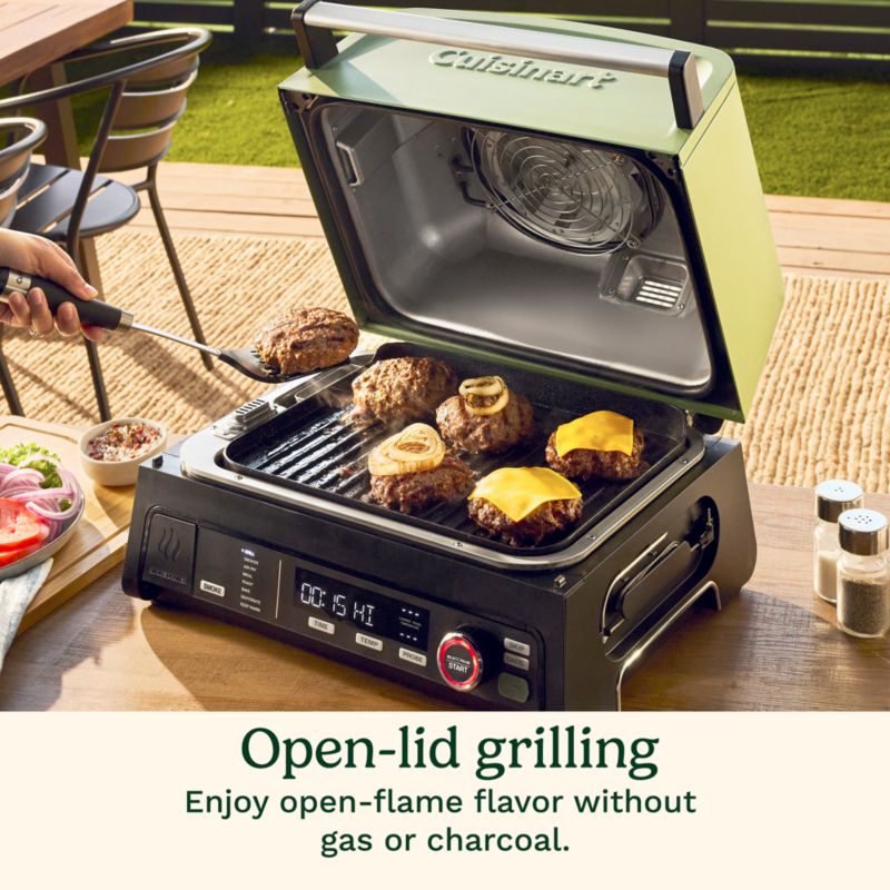 Cuisinart ® 8-in-1 Outdoor Electric Flavorboost Grill - image 7 of 10