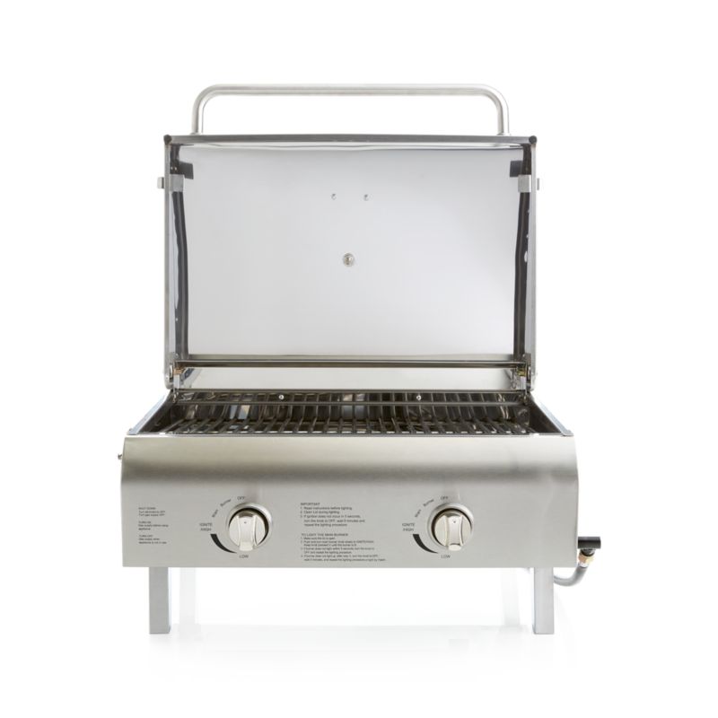 Cuisinart ® Chef Style Stainless Steel Portable 2-Burner Outdoor Gas Grill - image 4 of 7