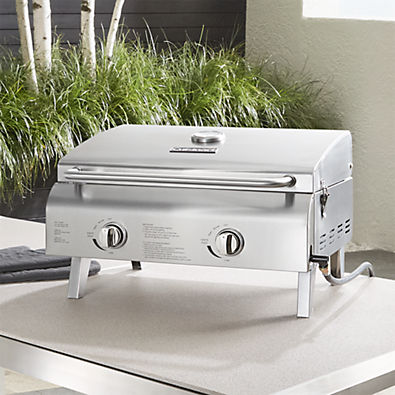 View Cuisinart ® Chef Style Stainless Steel Portable 2-Burner Outdoor Gas Grill details