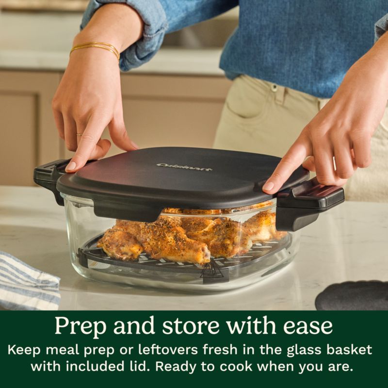 Cuisinart ® ClearView 4-Qt. Glass Basket Air Fryer - image 6 of 8
