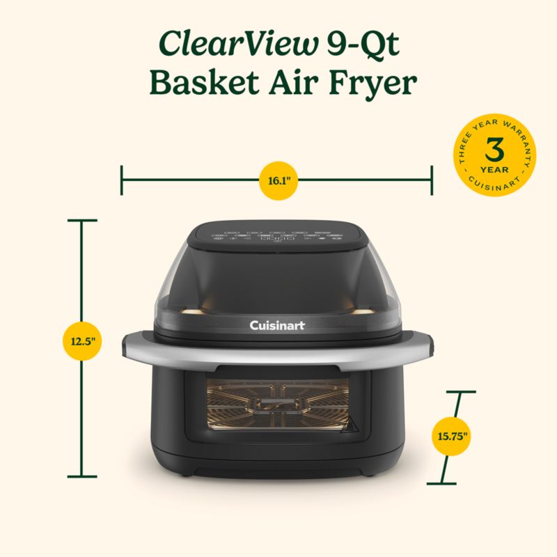 Cuisinart ® ClearView 9-Qt. Basket Air Fryer - image 11 of 10