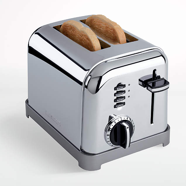 Cuisinart Matte White Classic 2-Slice Toaster + Reviews | Crate & Barrel