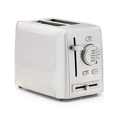 Cuisinart Matte White Classic 2-Slice Toaster + Reviews