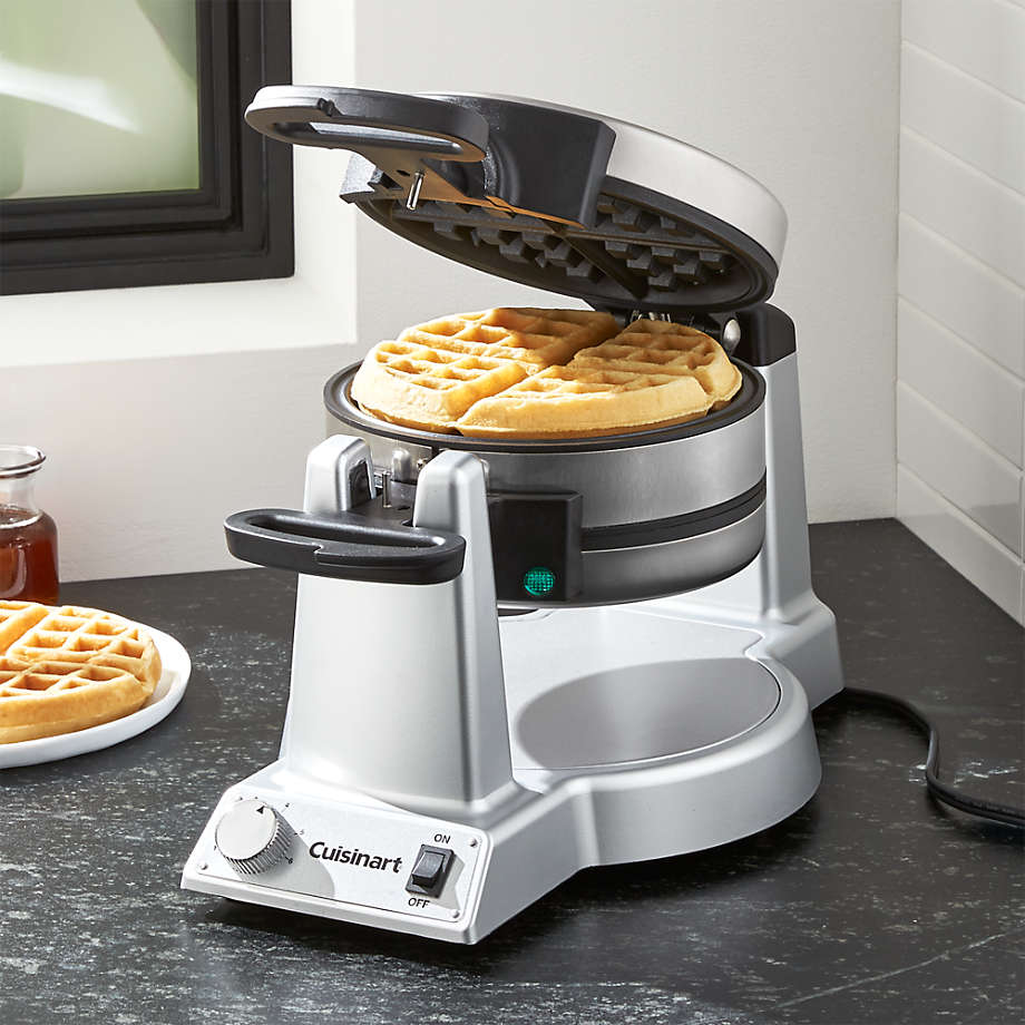 Cuisinart Double Belgian Waffle Maker + Reviews | Crate & Barrel