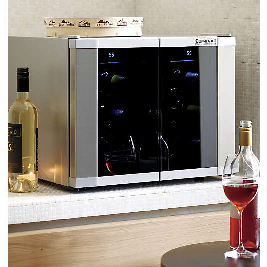 Cuisinart ® Dual Zone Wine Cooler Fridge