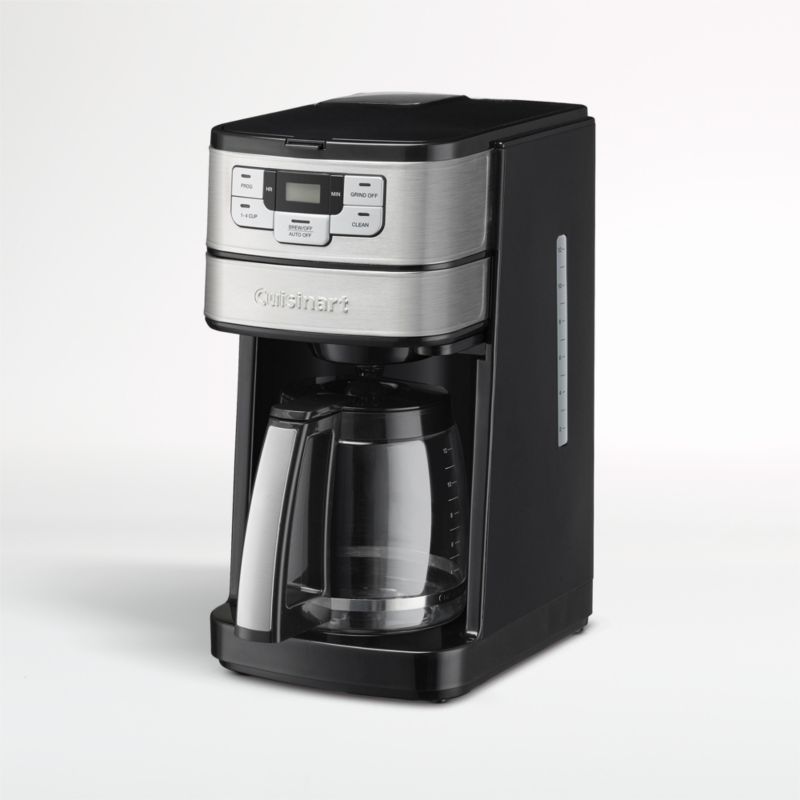 Cuisinart Automatic Grind And Brew 12 Cup Coffee Maker Machine Reviews Crate And Barrel 8561