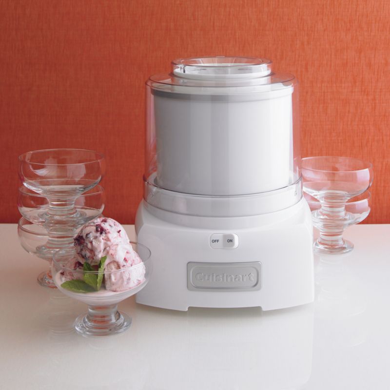 Cuisinart ® Frozen Yogurt, Sorbet and Ice Cream Maker White