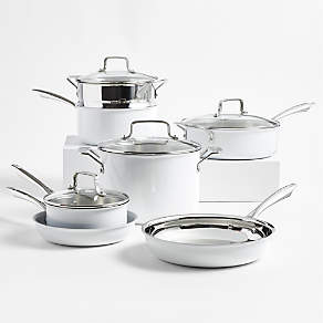 Cuisinart ® Chef's Classic™ 11-Piece Stainless Steel Cookware Set