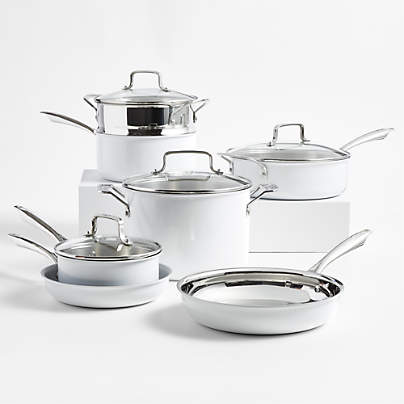 Cuisinart French Classic Tri-Ply Stainless Steel 10-Piece Cookware Set +  Reviews