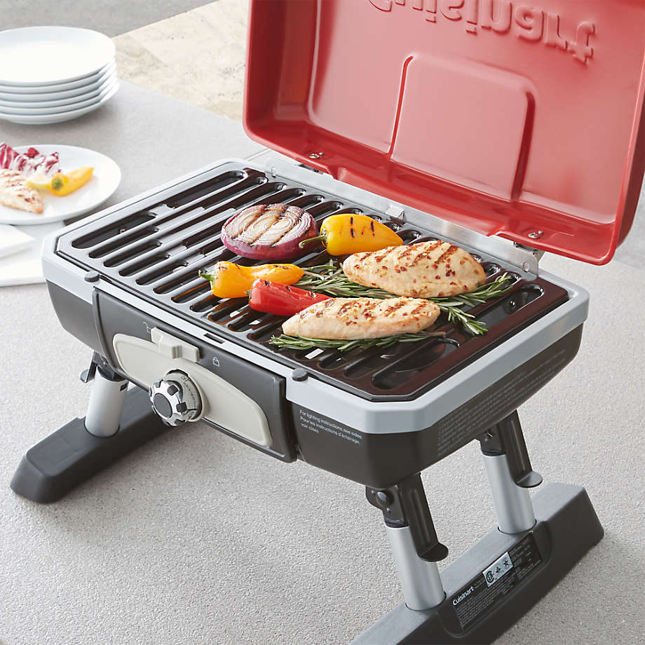 Cuisinart petite gourmet clearance portable tabletop gas grill