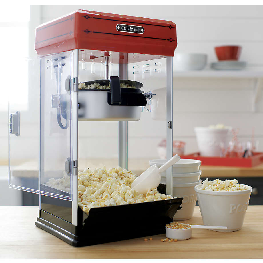 Red Cuisinart CPM-28 Classic-Style Popcorn Maker 