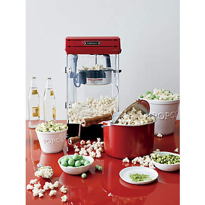 Stovetop Popcorn Popper Red | Crate & Barrel