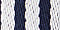 New: Indigo/White Stripe