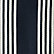 Indigo with White Stripes