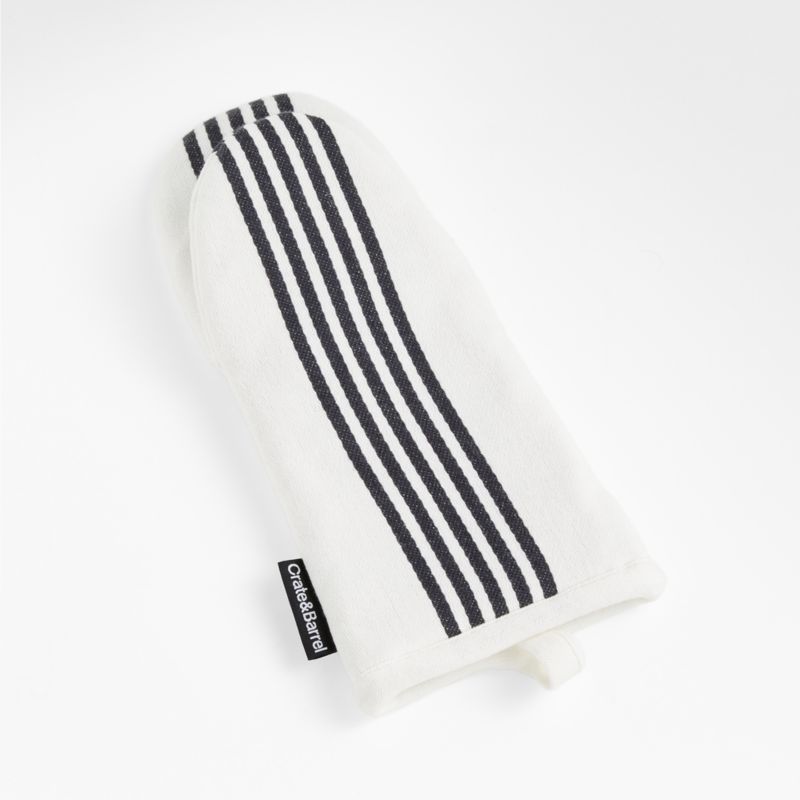 Cuisine Stripe Organic Cotton Oven Mitt