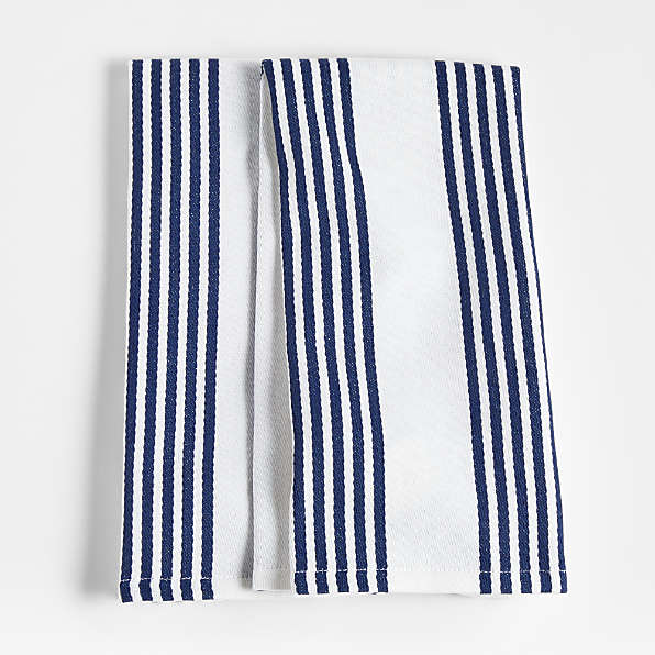 Navy blue kitchen clearance towel set