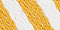 White/Saffron Yellow Stripe