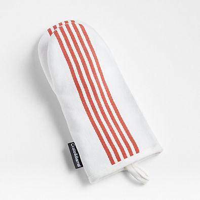 View Cuisine Stripe Sienna Oven Mitt details