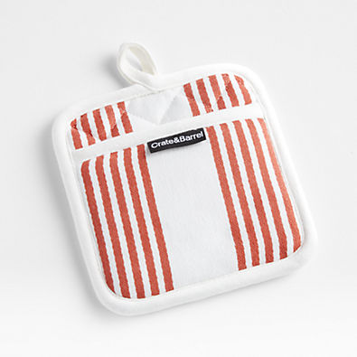 View Cuisine Stripe Sienna Pot Holder details