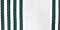 White with Green Stripes