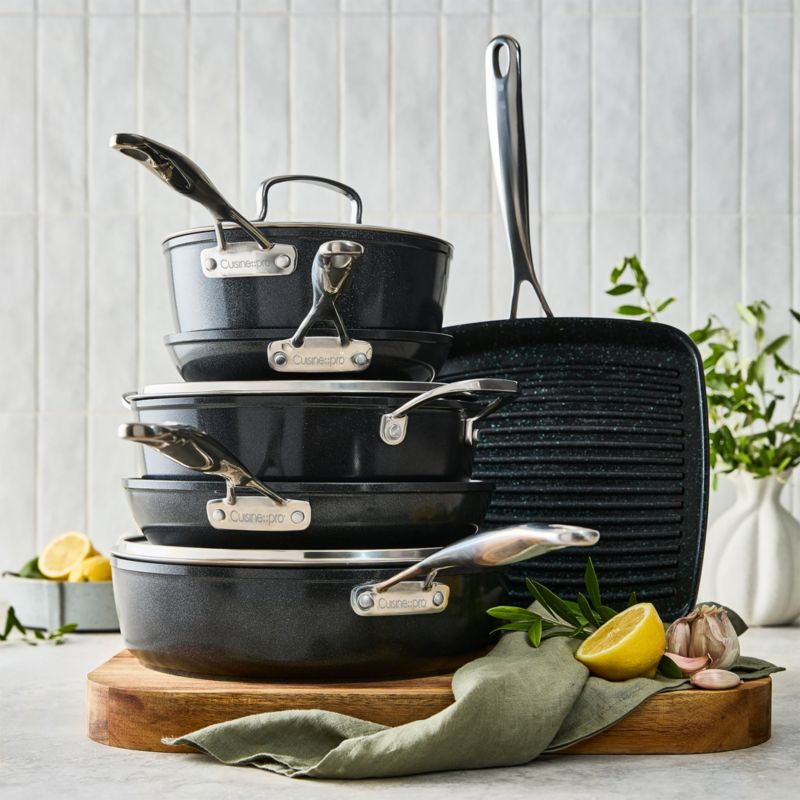 Cuisine::pro® GREEN STONE™ 9-Piece Cookware Set - image 1 of 6