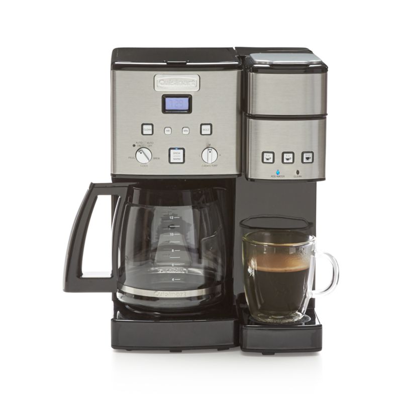 Cuisinart Coffee Center Stainless Steel 12-Cup Coffee Maker and Single ...