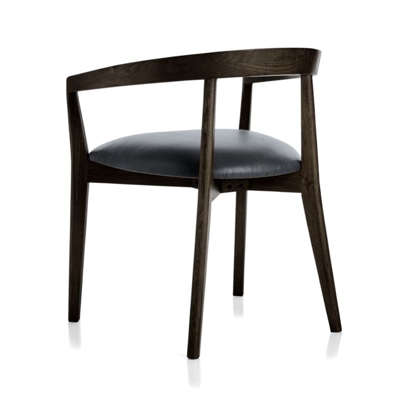 Cullen Dark Stain Oceana Round Back Dining Chair - image 7 of 9