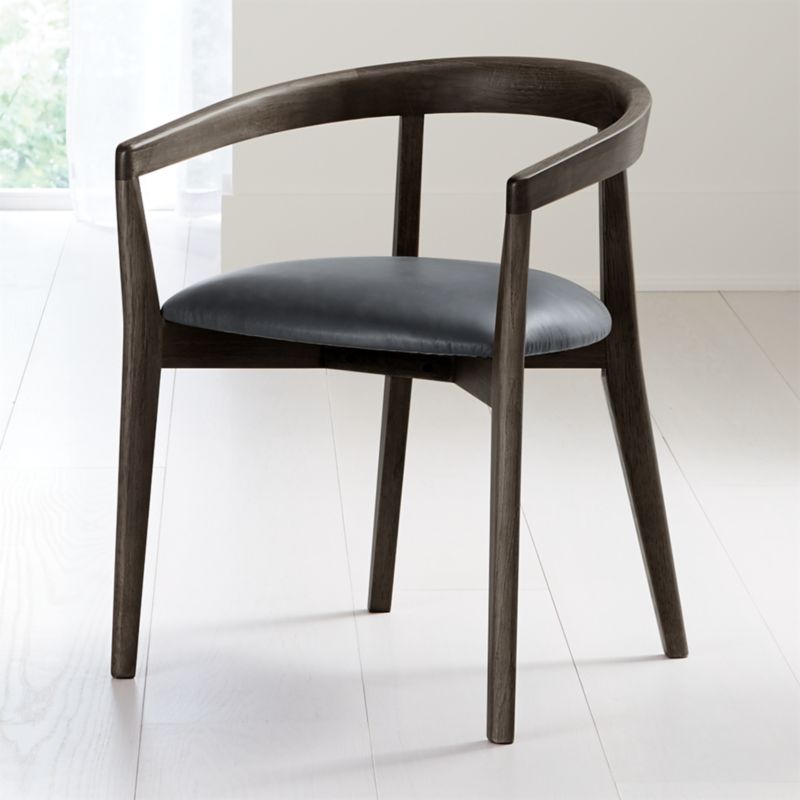 Cullen Dark Stain Oceana Round Back Dining Chair - image 0 of 9