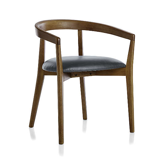 Cullen Shiitake Oceana Round Back Dining Chair