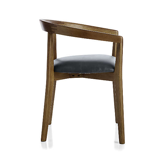 Cullen Shiitake Oceana Round Back Dining Chair