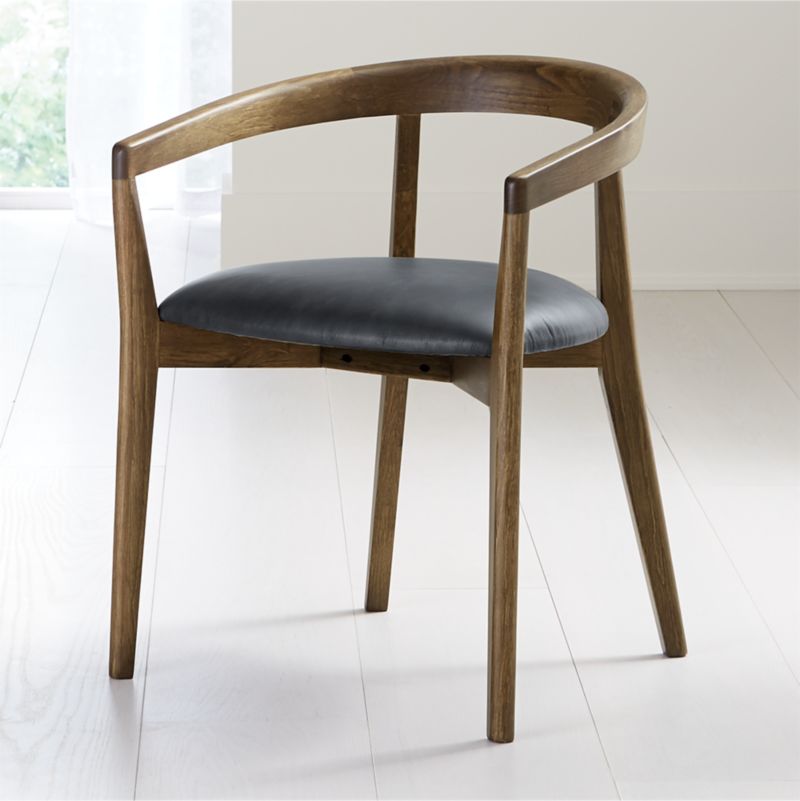 Cullen Shiitake Oceana Round Back Dining Chair - image 0 of 10