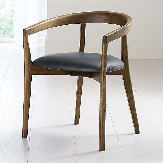 Cullen Shiitake Oceana Round Back Dining Chair