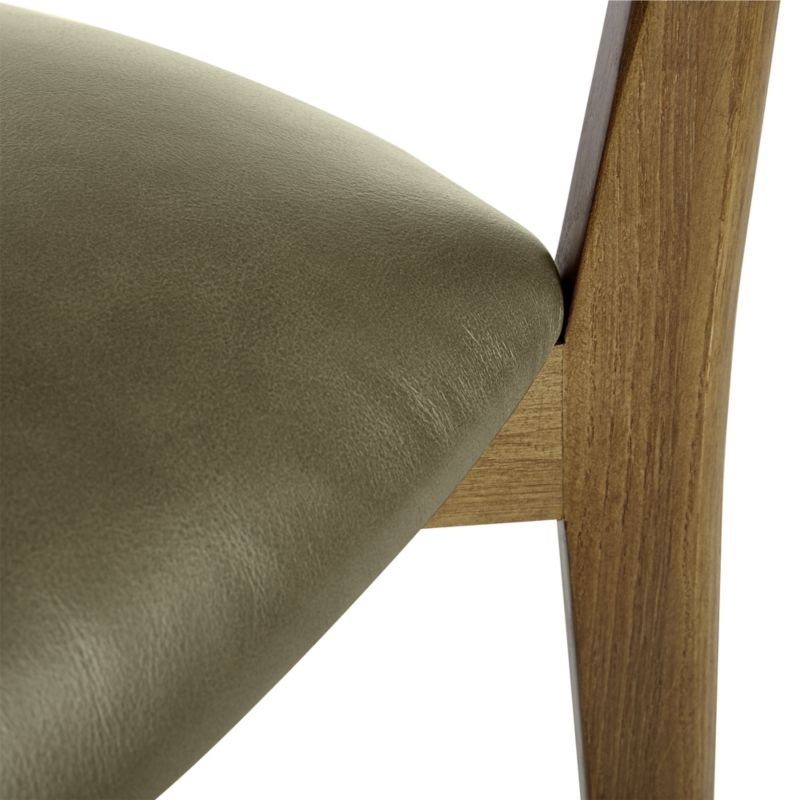 Cullen Shiitake Olive Round Back Dining Chair - image 8 of 9