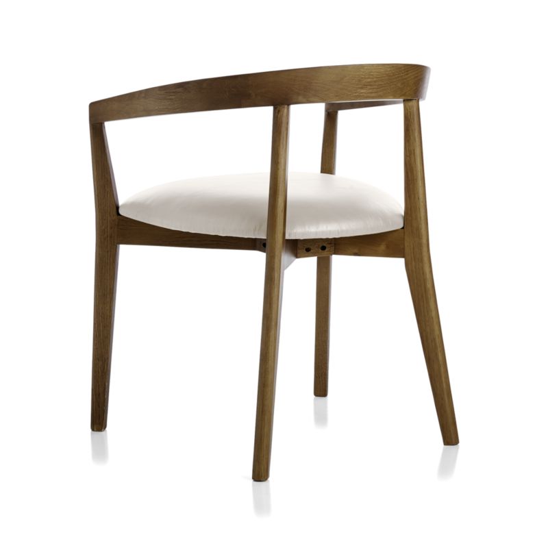 Cullen Shiitake Sand Round Back Dining Chair - image 8 of 14