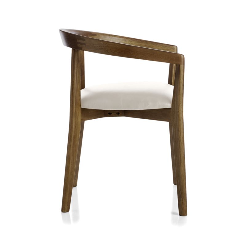 Cullen Shiitake Sand Round Back Dining Chair - image 7 of 14