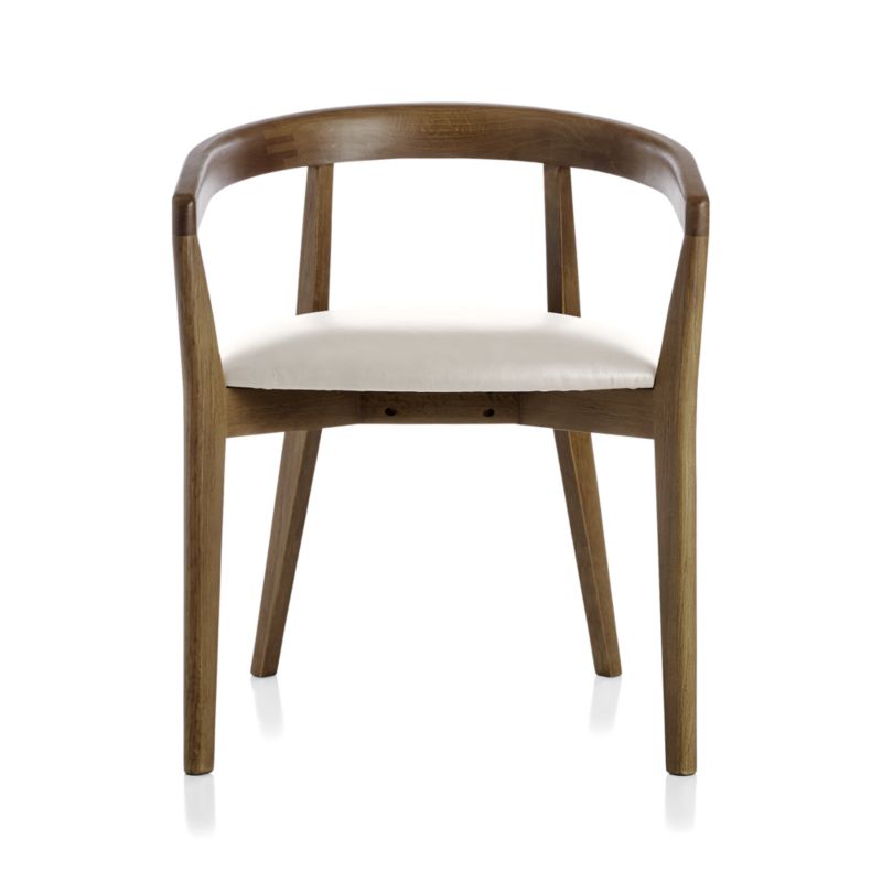 Cullen Shiitake Sand Round Back Dining Chair - image 6 of 14