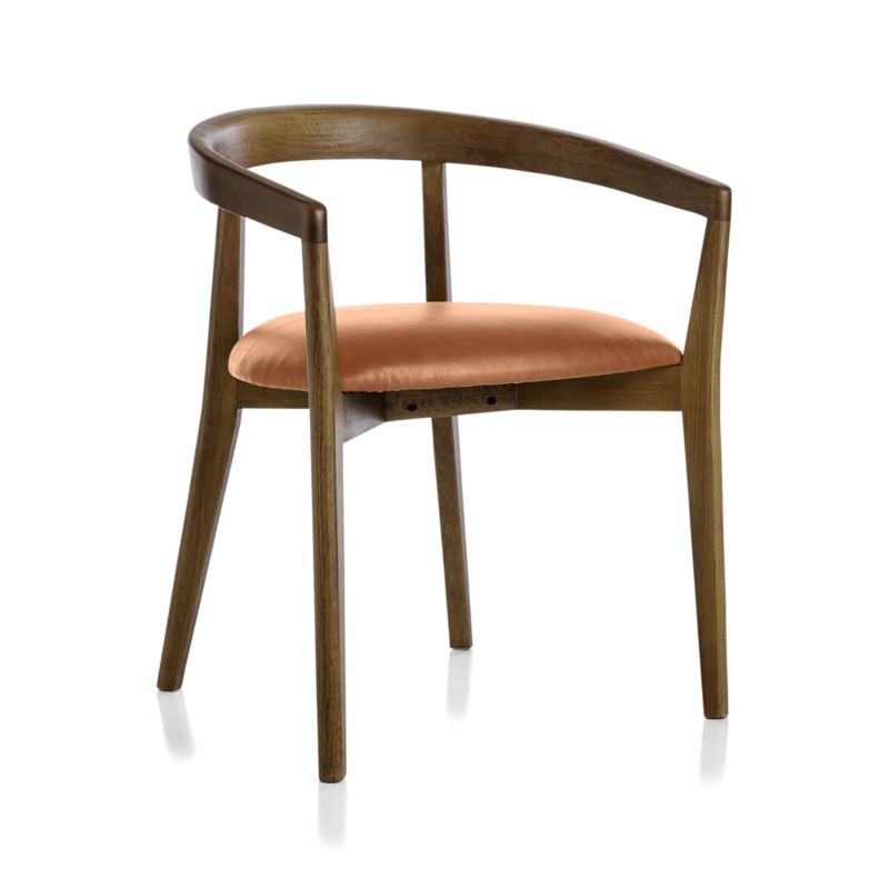 Cullen Shiitake Whiskey Round Back Dining Chair - image 4 of 9