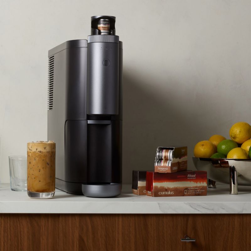 Cumulus Coffee Machine in Carbon - image 1 of 5