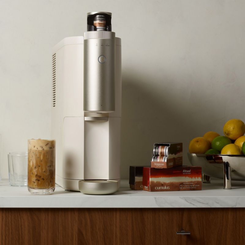 Cumulus Coffee Machine in Cream - image 1 of 5