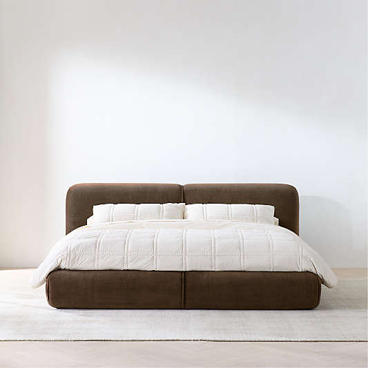 Curios Upholstered Bed by Jeremiah Brent