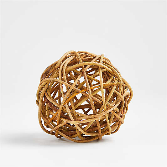 Curly Willow Orb 4"