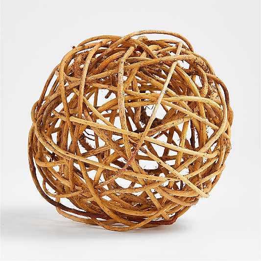 Curly Willow Orb 6"