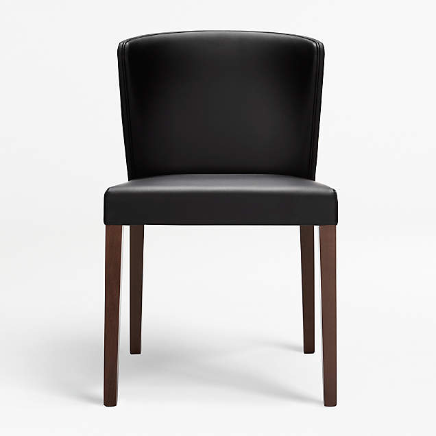 Arno Black Wood Side Chair + Reviews Crate & Barrel Canada