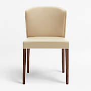 Crate and barrel upholstered shop dining chairs