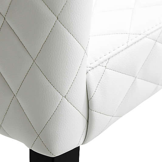 Curran Quilted Oyster Dining Chair