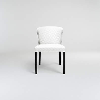 Curran Quilted Oyster Dining Chair